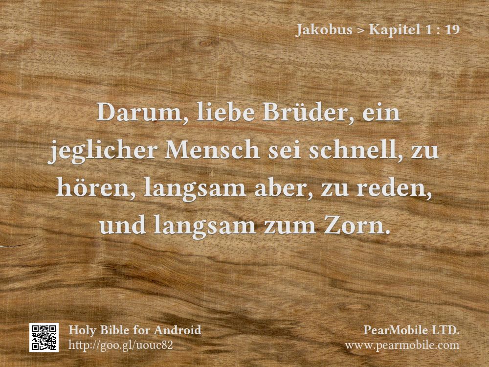 Jakobus, Kapitel 1:19